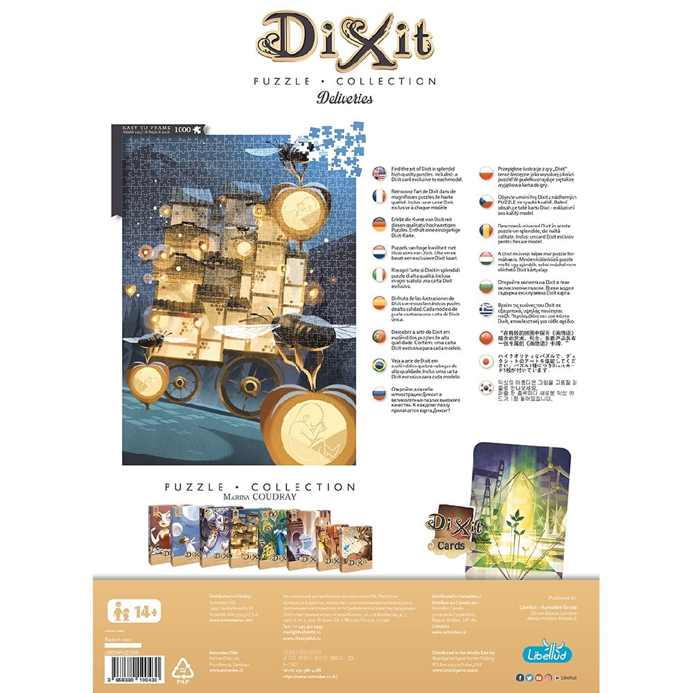 Dixit puzzle 1000 de piese, Matci (Deliveries 11)