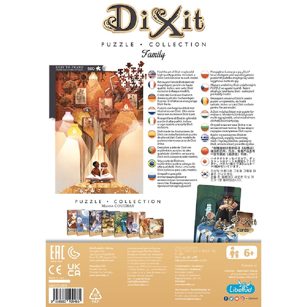 Dixit puzzle 500 de piese Arbore genealogic (Family 06)