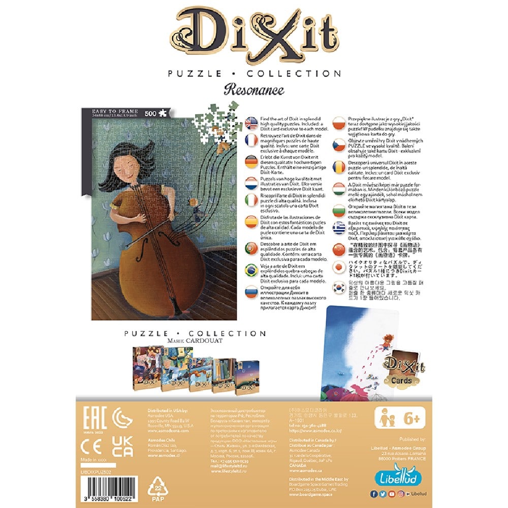 Dixit puzzle 500 de piese Armonie (Resonance 02)