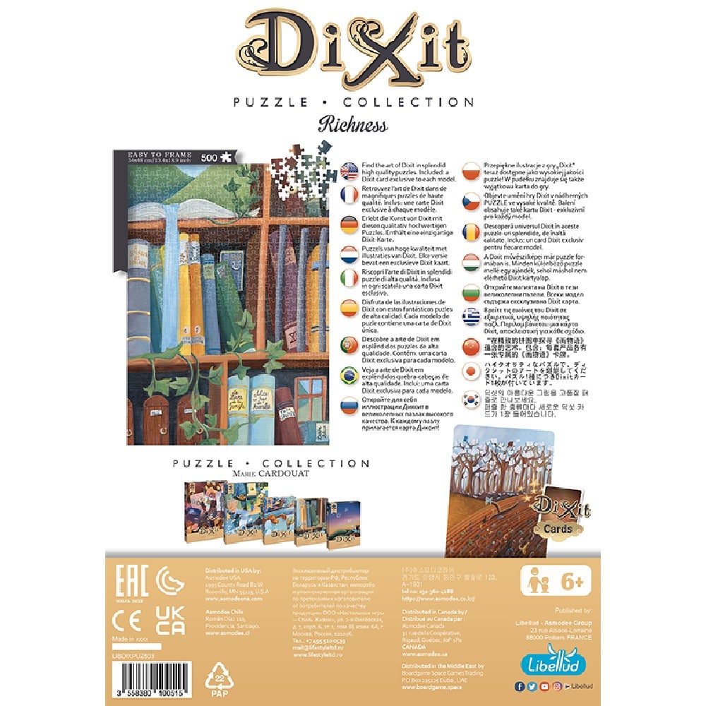 Dixit puzzle 500 de piese, Bogăție ascunsă (Richness 03)