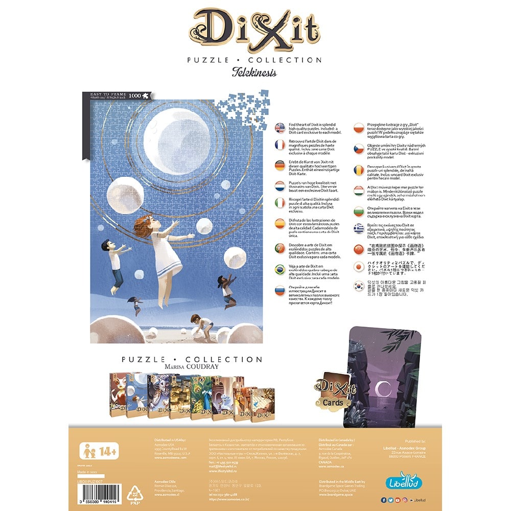 Dixit puzzle 1000 de piese, Regina bufnițelor (Queen of Owls 12)