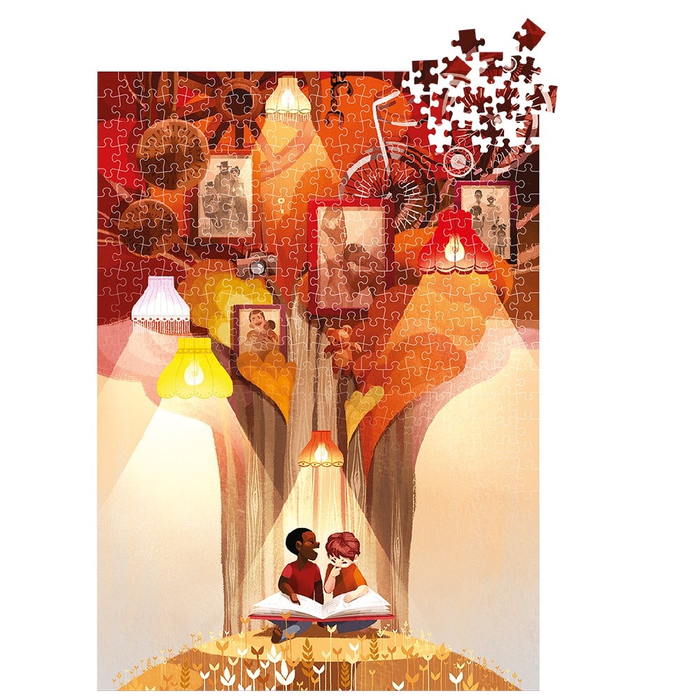 Dixit puzzle 500 de piese Arbore genealogic (Family 06)