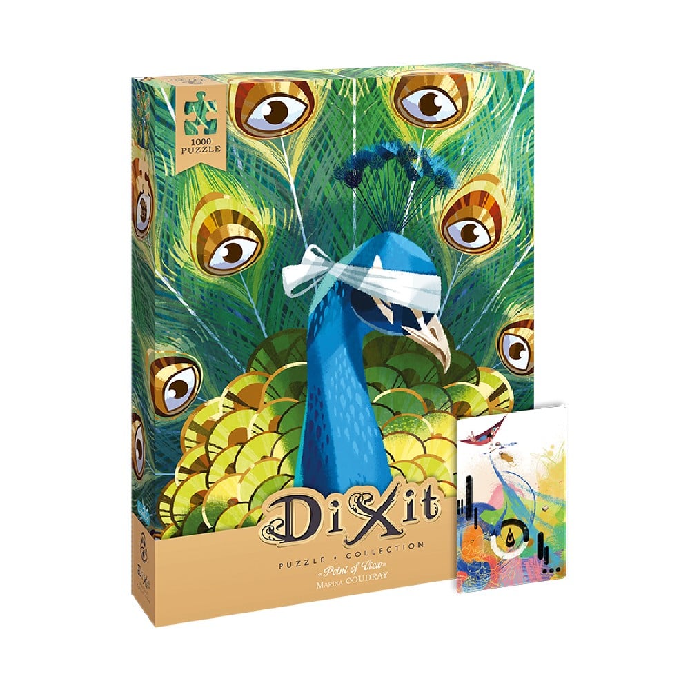Dixit puzzle 1000 de piese, Ochi de păun (Point of View 10)