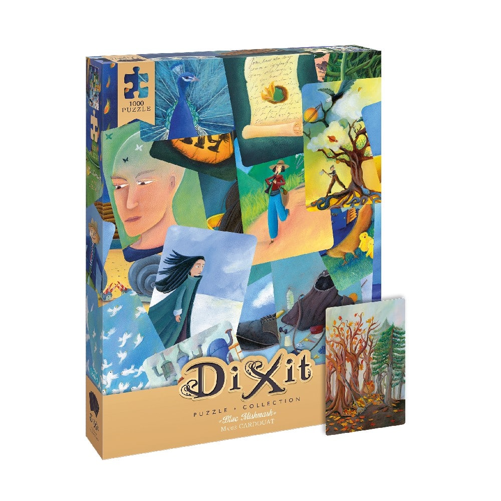 Dixit puzzle 1000 de piese, Tonuri de albastru (Blue Mishmash 07)