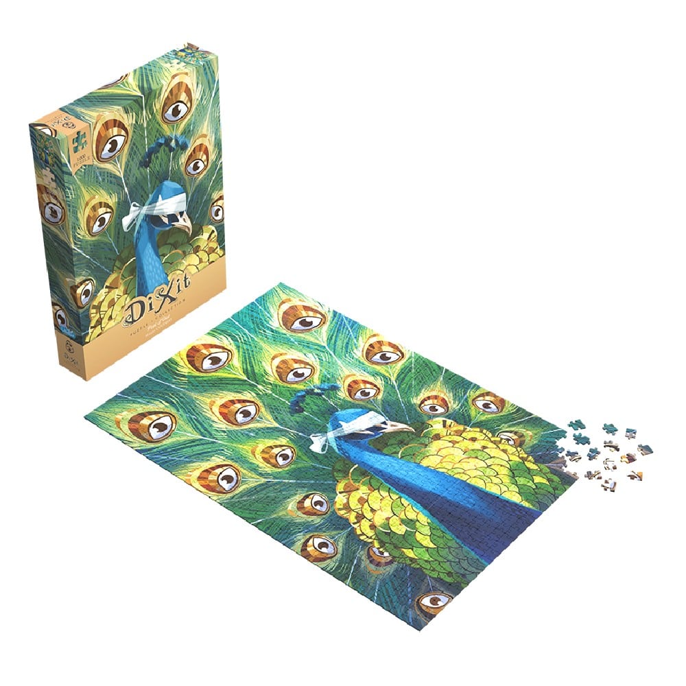 Dixit puzzle 1000 de piese, Ochi de păun (Point of View 10)