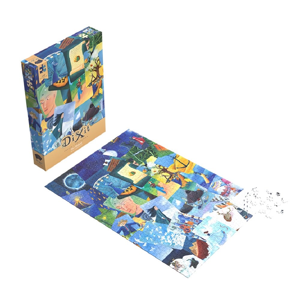 Dixit puzzle 1000 de piese, Tonuri de albastru (Blue Mishmash 07)