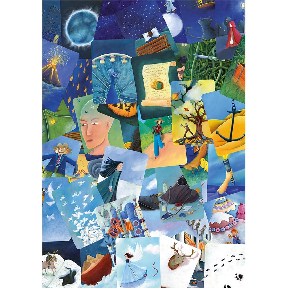 Dixit puzzle 1000 de piese, Tonuri de albastru (Blue Mishmash 07)
