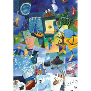Dixit puzzle 1000 de piese, Tonuri de albastru (Blue Mishmash 07)