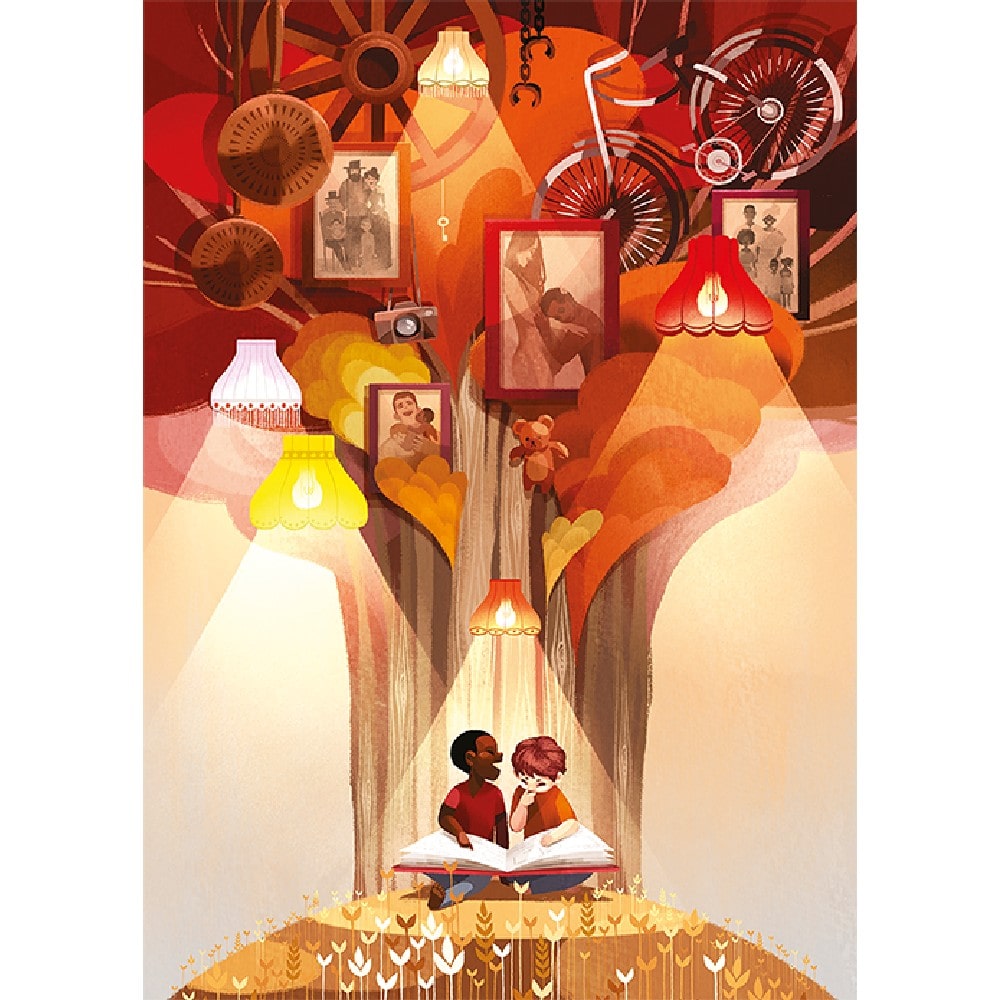 Dixit puzzle 500 de piese Arbore genealogic (Family 06)