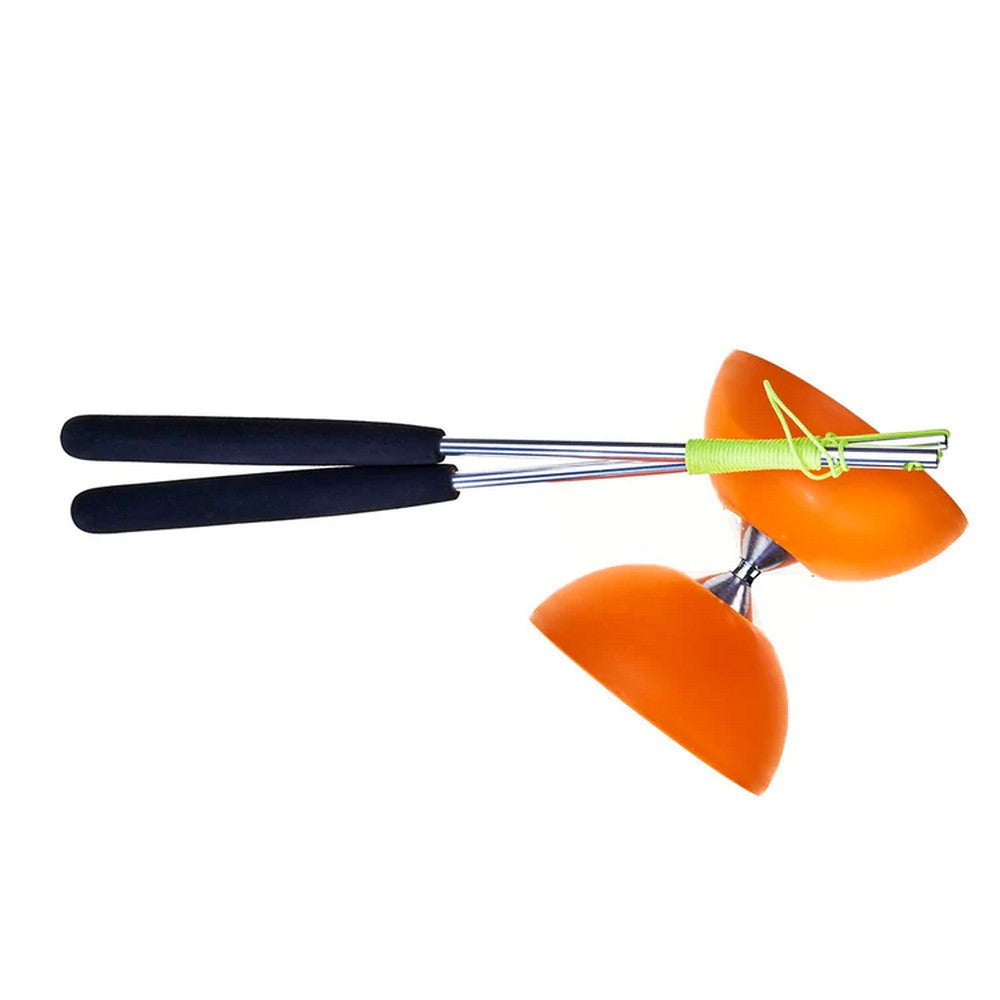 Diabolo cu bețe de aluminiu - portocaliu