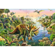 Puzzle: Aventurile dinozaurilor (3x48 de piese)