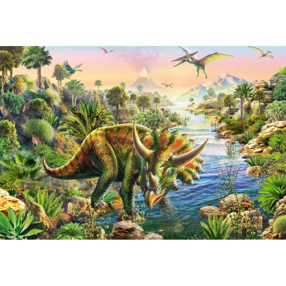 Puzzle Aventurile dinozaurilor 3x48 piese