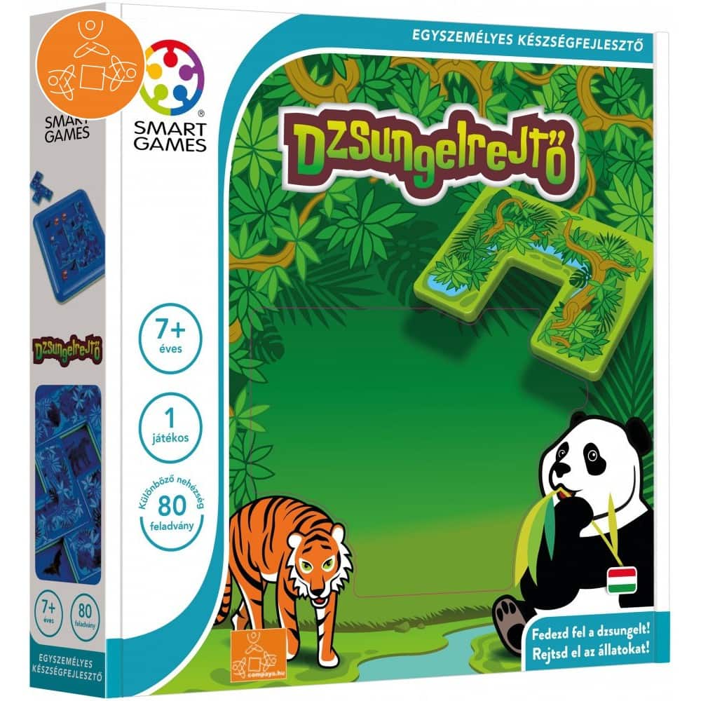 Smart Games: Dzsungelrejtő, joc de logică în limba maghiară
