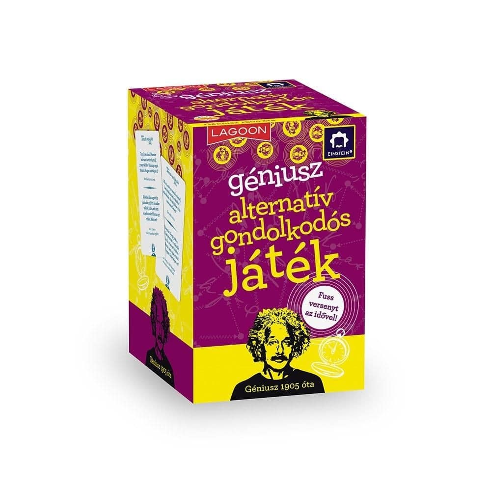 Einstein Géniusz Alternatív gondolkodós játék joc de societate în limba maghiară