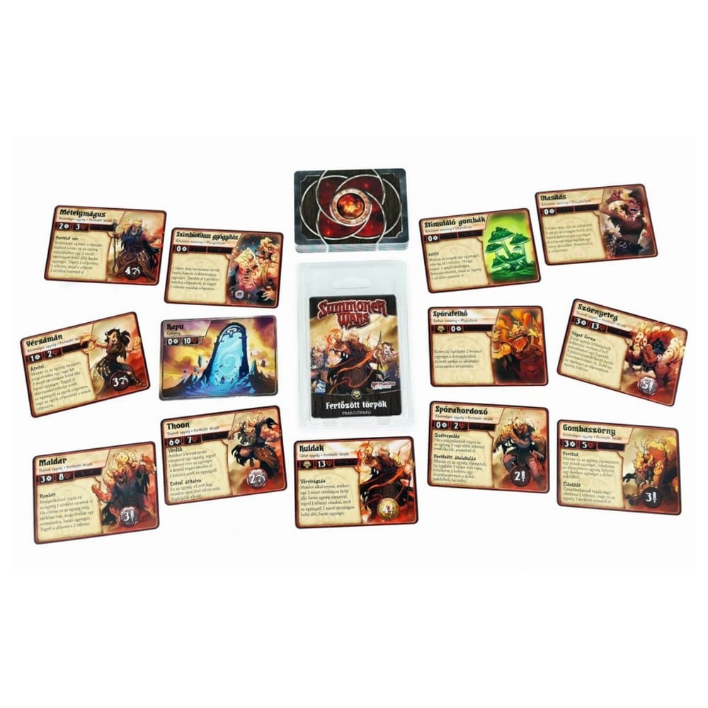 Summoner Wars Fertőzött törpök frakciópakli joc de societate în limba maghiară