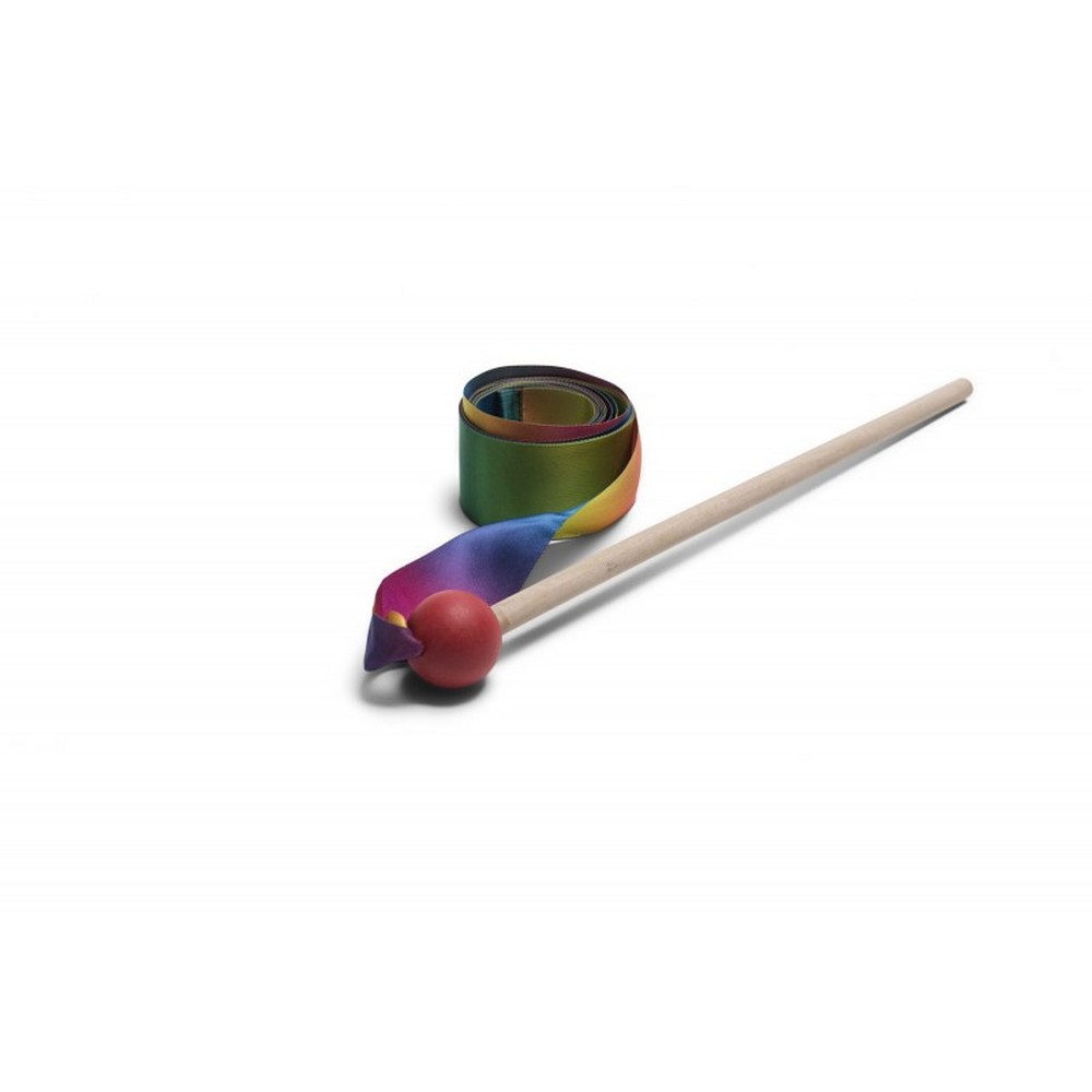 Panglică de gimnastică în culorile curcubeului