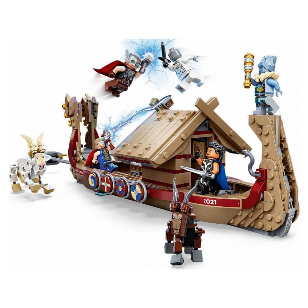 LEGO Marvel Barca trasă de capră 76208