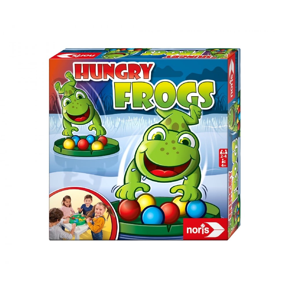 Hungry Frogs joc de societate multilingvistic