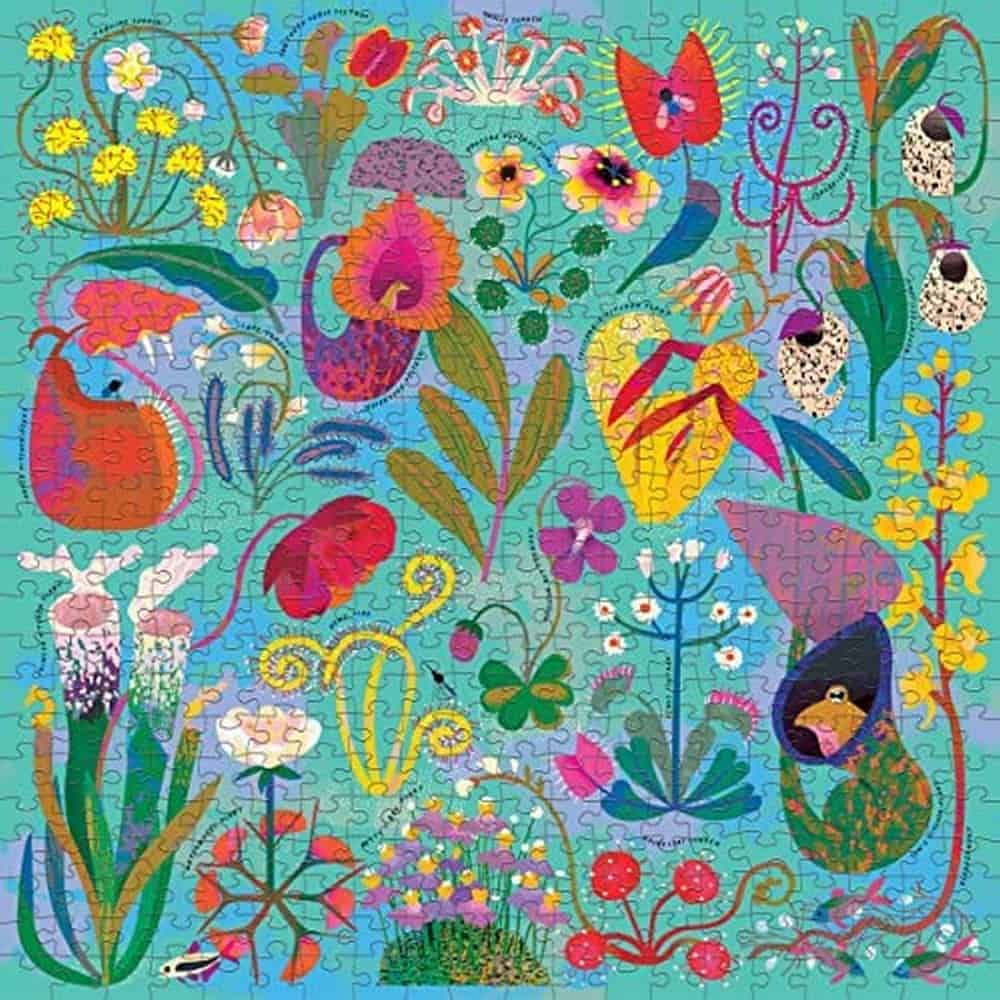 Puzzle 500 de piese - Plante flămânde