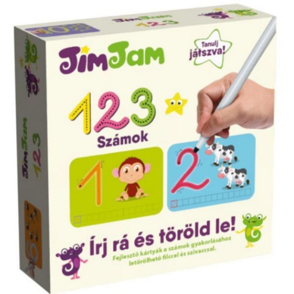 Írj rá és töröld le! - Számok joc de societate în limba maghiară