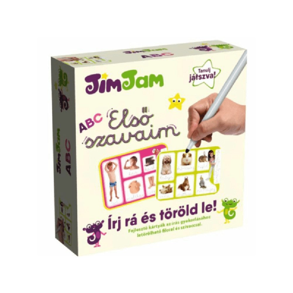 JimJam Írj rá és töröld le! Első szavaim joc în limba maghiară