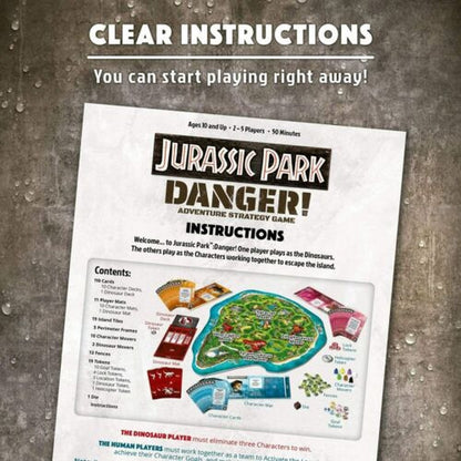 Jurassic Park: Danger! Joc de societate