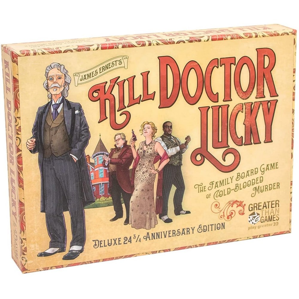 Kill Doctor Lucky (Deluxe 24 and 3/4th Anniversary Edition) joc de societate în limba engleză