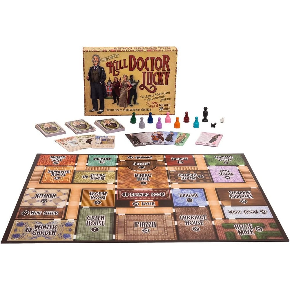 Kill Doctor Lucky (Deluxe 24 and 3/4th Anniversary Edition) joc de societate în limba engleză