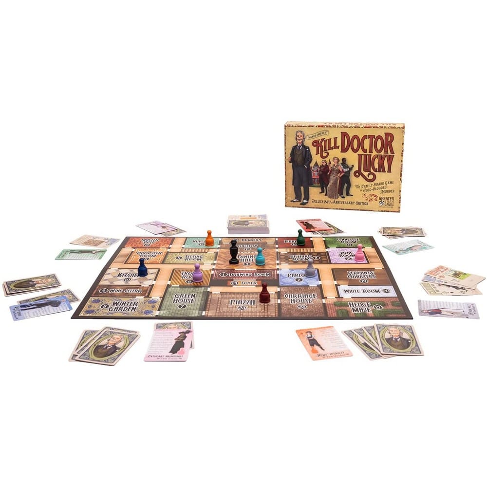 Kill Doctor Lucky (Deluxe 24 and 3/4th Anniversary Edition) joc de societate în limba engleză