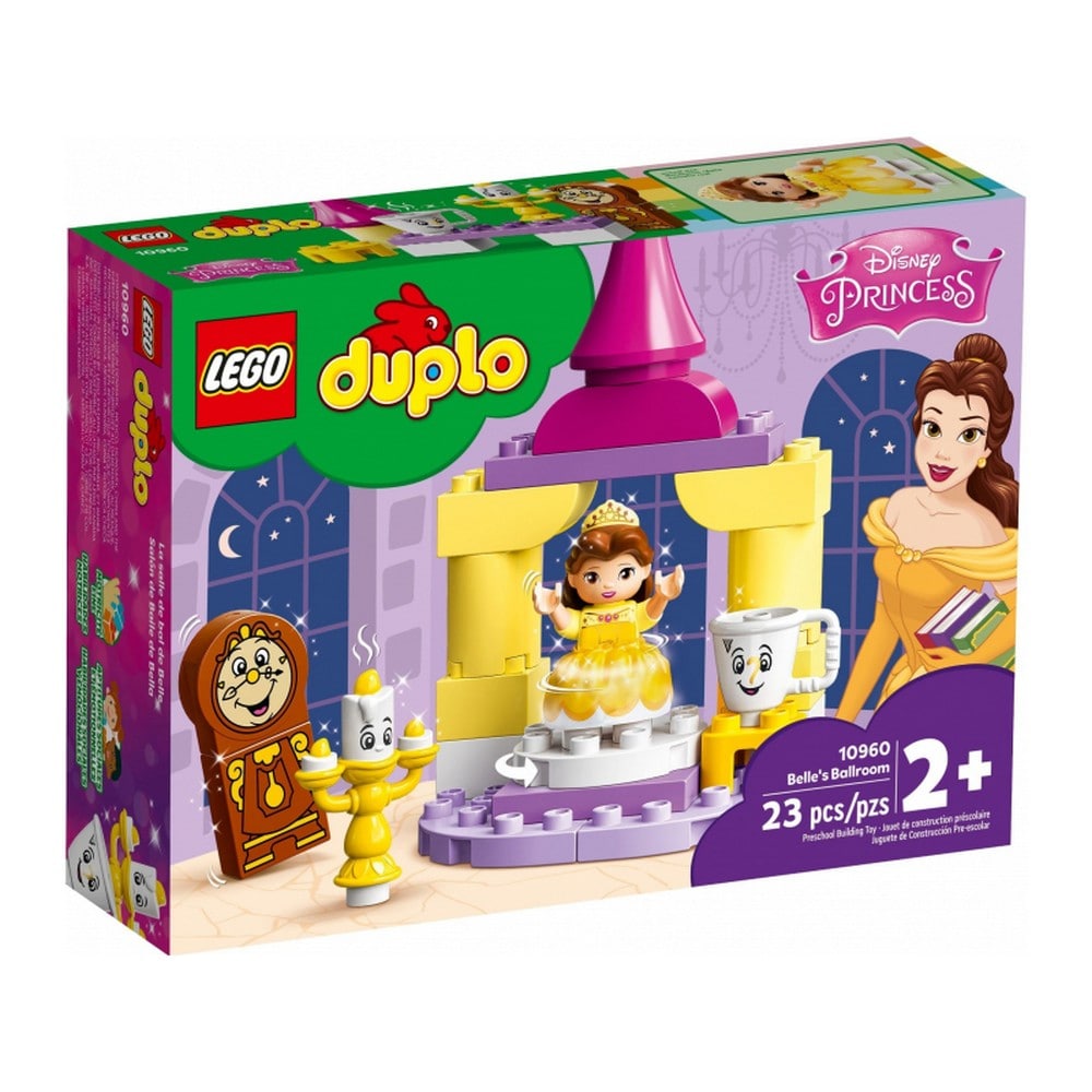 LEGO DUPLO -  Sala de bal a lui Belle 10960, 23 piese