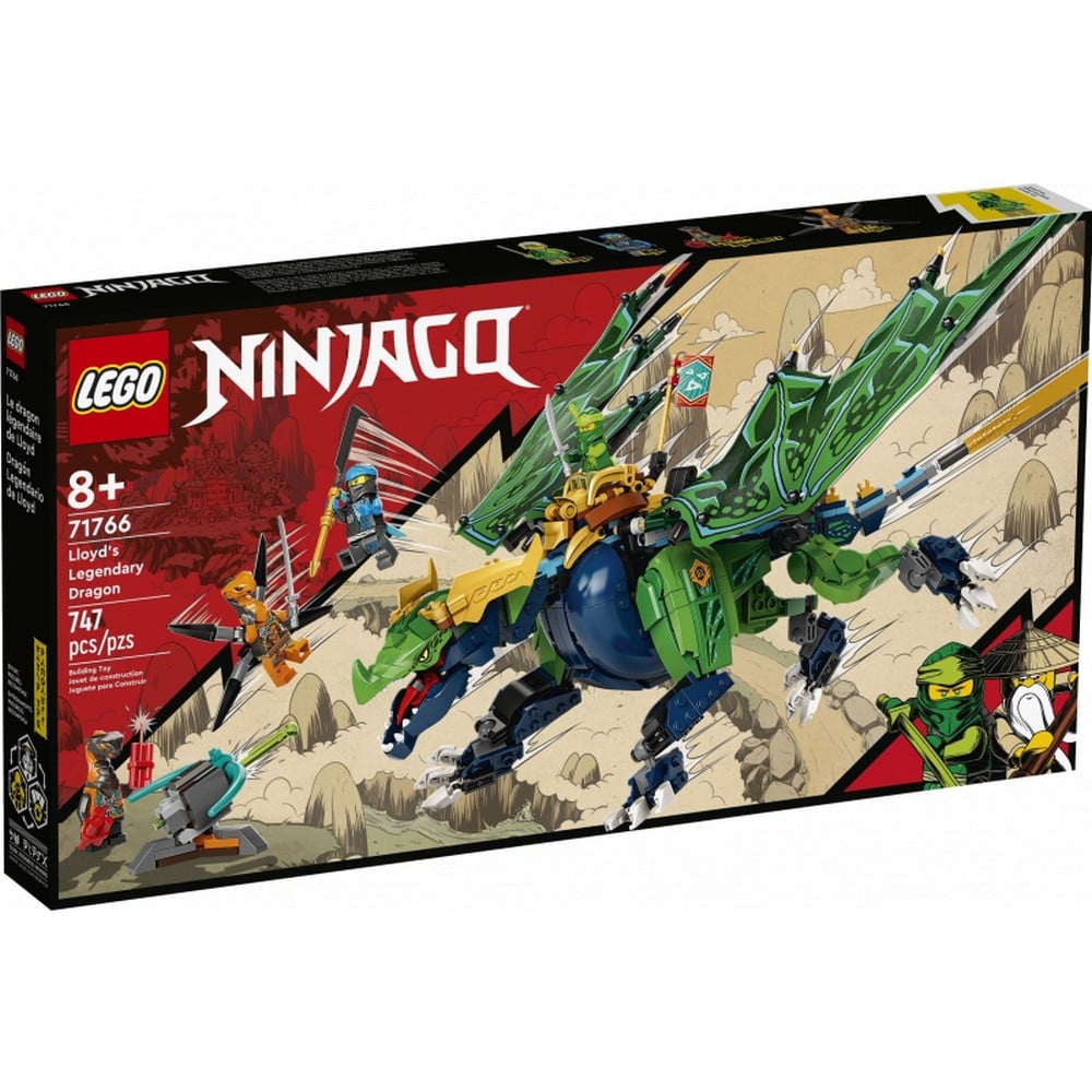 LEGO Ninjago -  Dragonul Legendar al lui Lloyd 71766, 747 piese