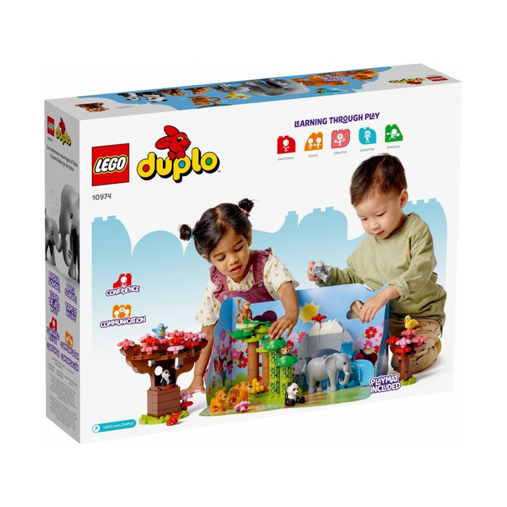 LEGO DUPLO Animale din Asia 10974, 117 piese