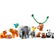 LEGO DUPLO Animale din Asia 10974, 117 piese