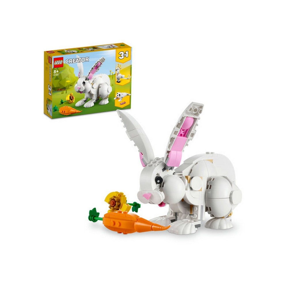 LEGO Creator -  Iepure alb 31133, 258 piese