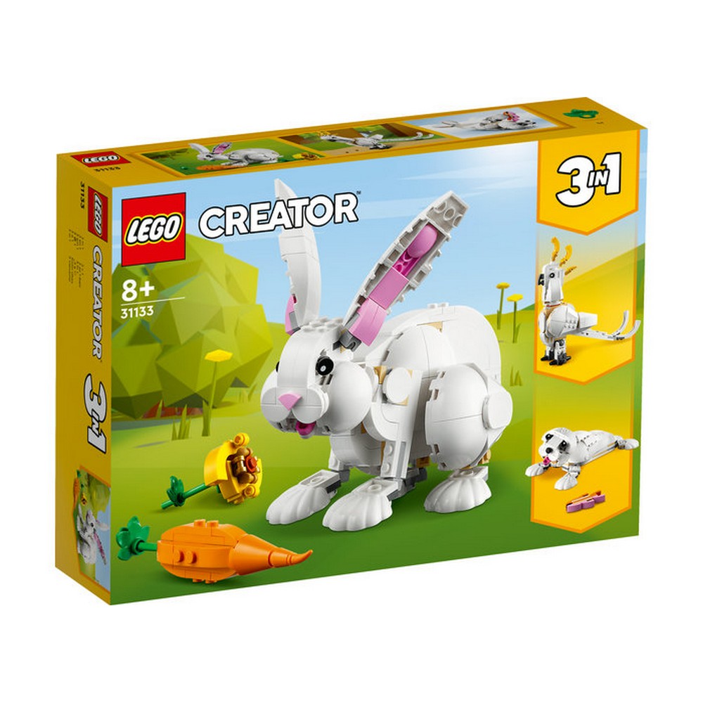 LEGO Creator -  Iepure alb 31133, 258 piese
