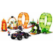 LEGO City Arena cu bucla dubla 60339, 598 piese