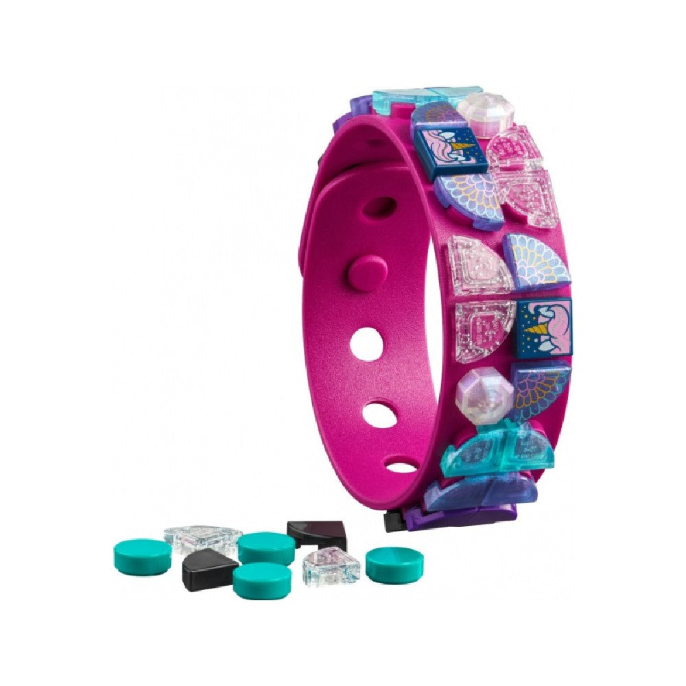 LEGO DOTS -  Bratara cu Unicorni 41802, 37 piese