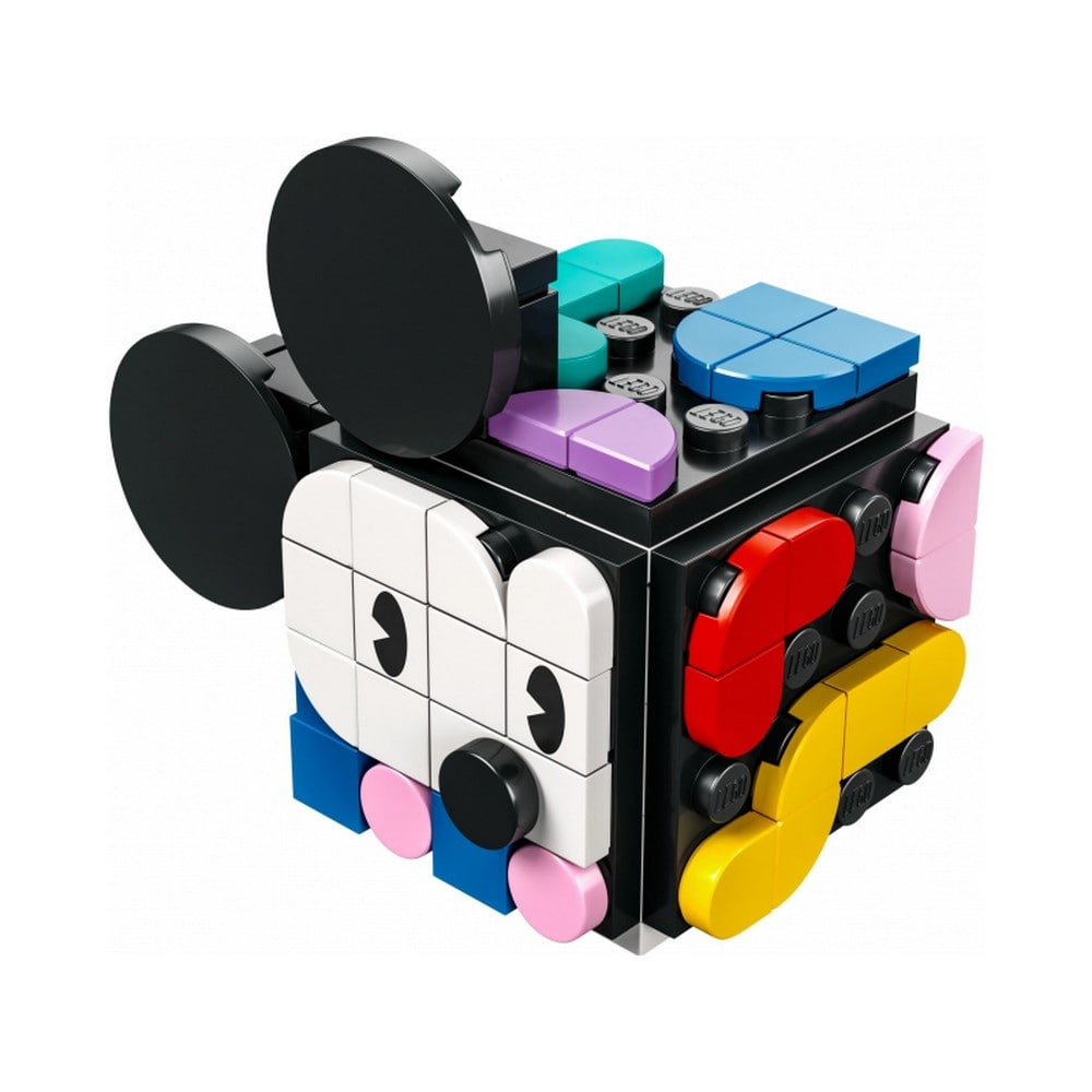 LEGO DOTS Casetă Mickey Mouse și Minnie Mouse pentru proiecte școlare 41964