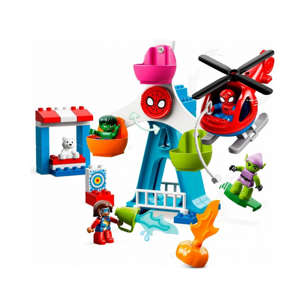 LEGO DUPLO Aventura in Parcul de Distractii 10963, 41 piese