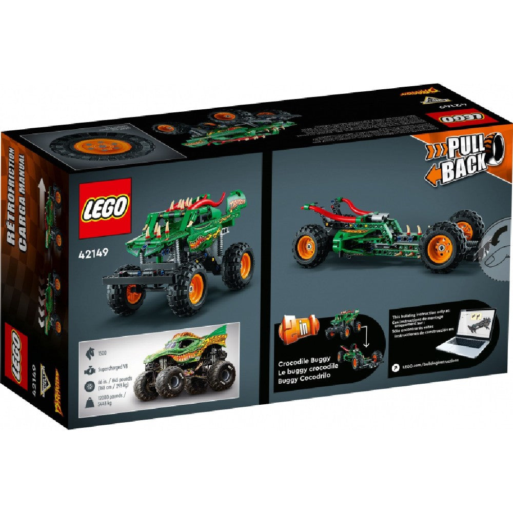 LEGO Technic -  Monster Jam™ Dragon™ 42149, 217 piese