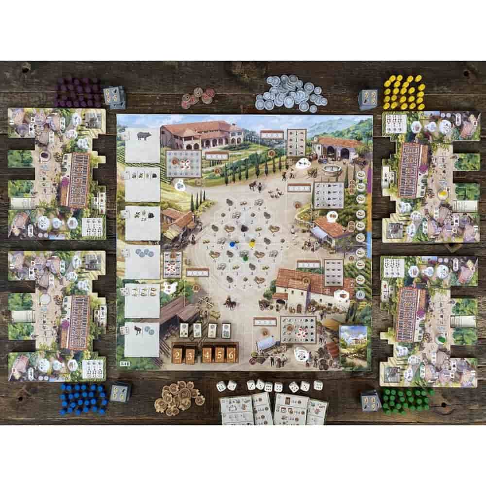 La Granja Deluxe Master készlet, Donkey Pen joc de societate în limba engleză