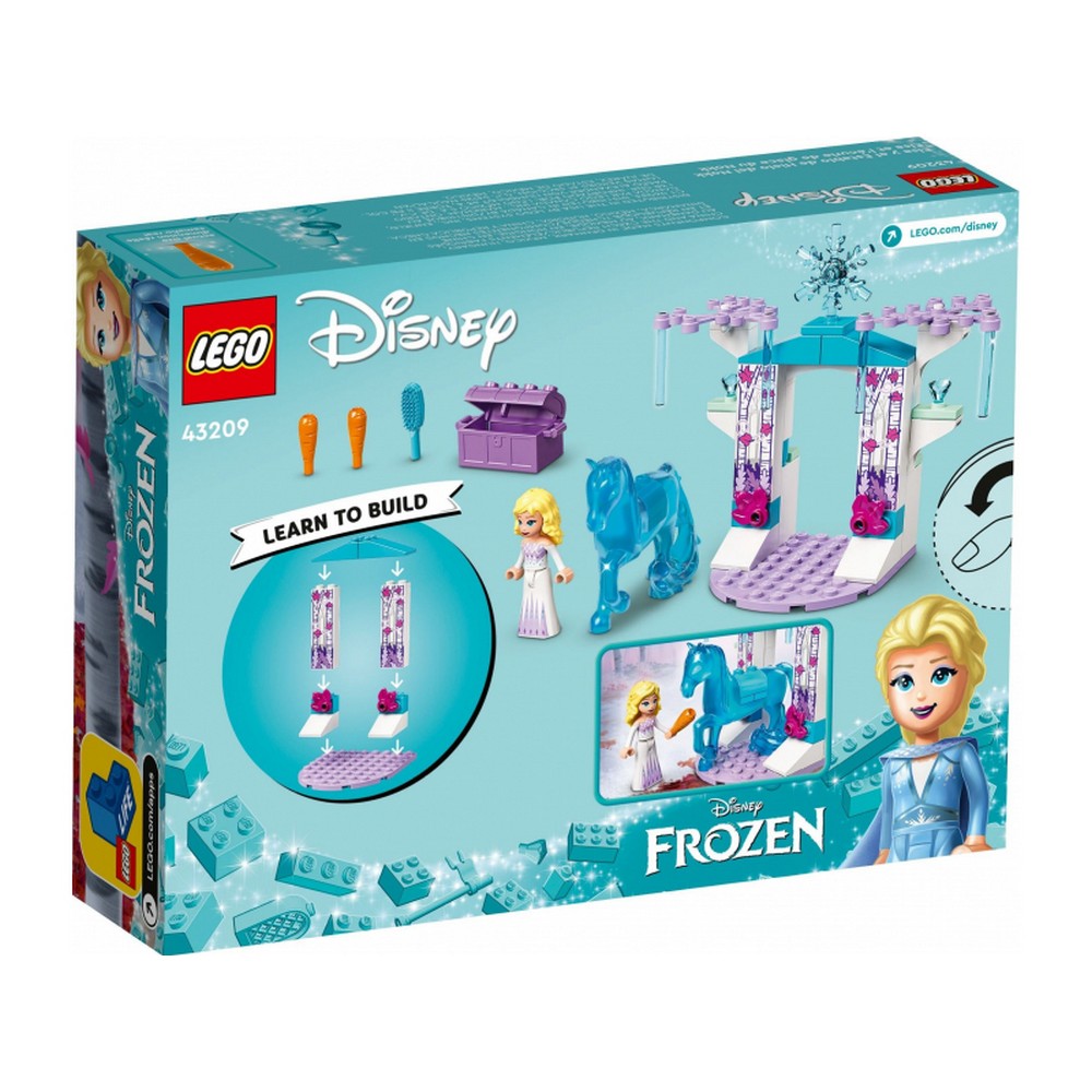 LEGO Disney -  Grajdul de Gheata al lui Elsa si Nokk 43209, 53 piese