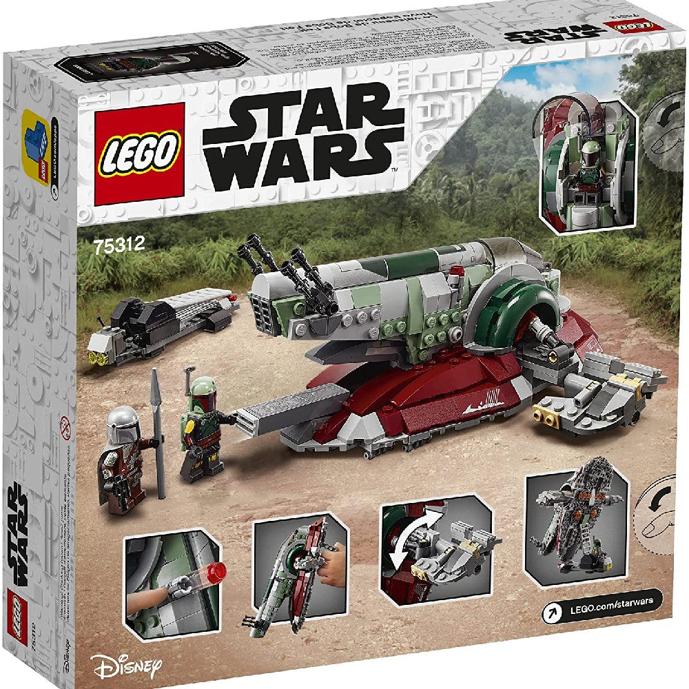 LEGO Star Wars -  Nava lui Boba Fett 75312, 593 piese