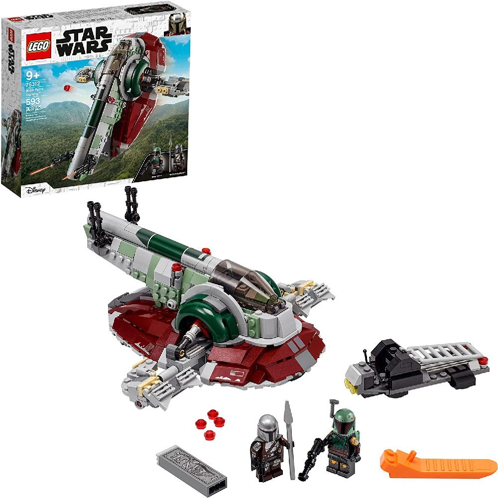 LEGO Star Wars -  Nava lui Boba Fett 75312, 593 piese