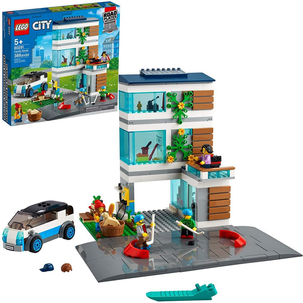 LEGO City Casa familiei 60291, 388 piese