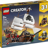 LEGO Creator Corabie de pirati (31109) 31109, 1264 piese