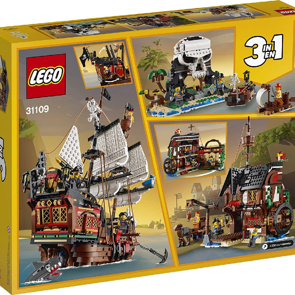 LEGO Creator -  Corabie de pirati (31109) 31109, 1264 piese