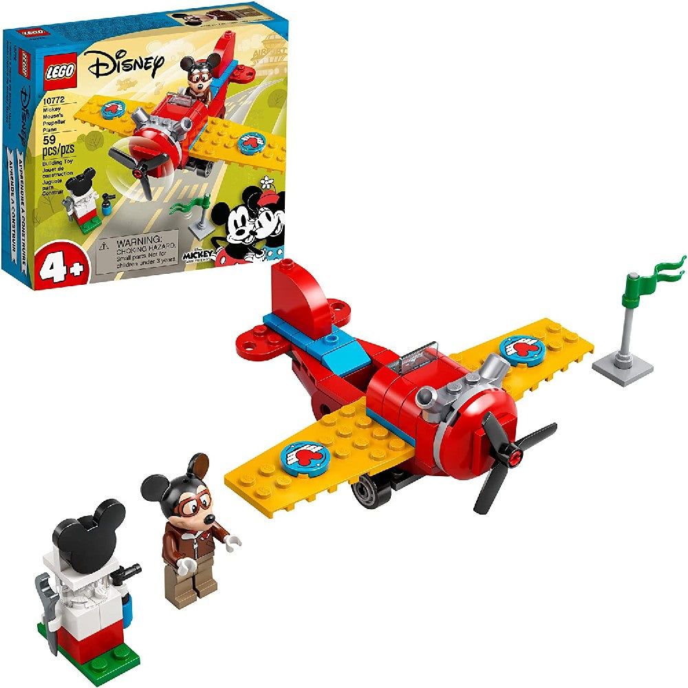 LEGO Disney -  Avionul lui Mickey Mouse 10772, 59 piese