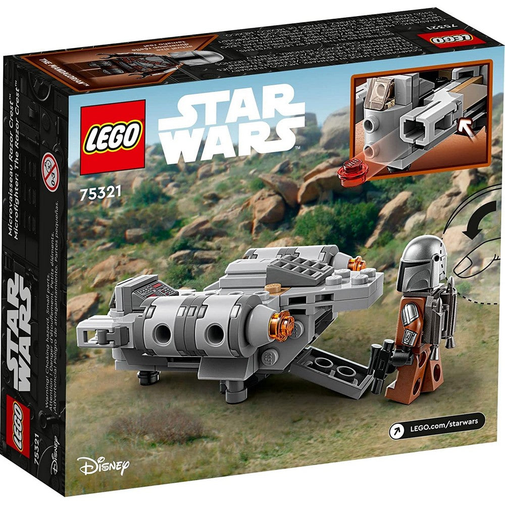 LEGO Star Wars -  Razor Crest Microfighter 75321, 98 piese