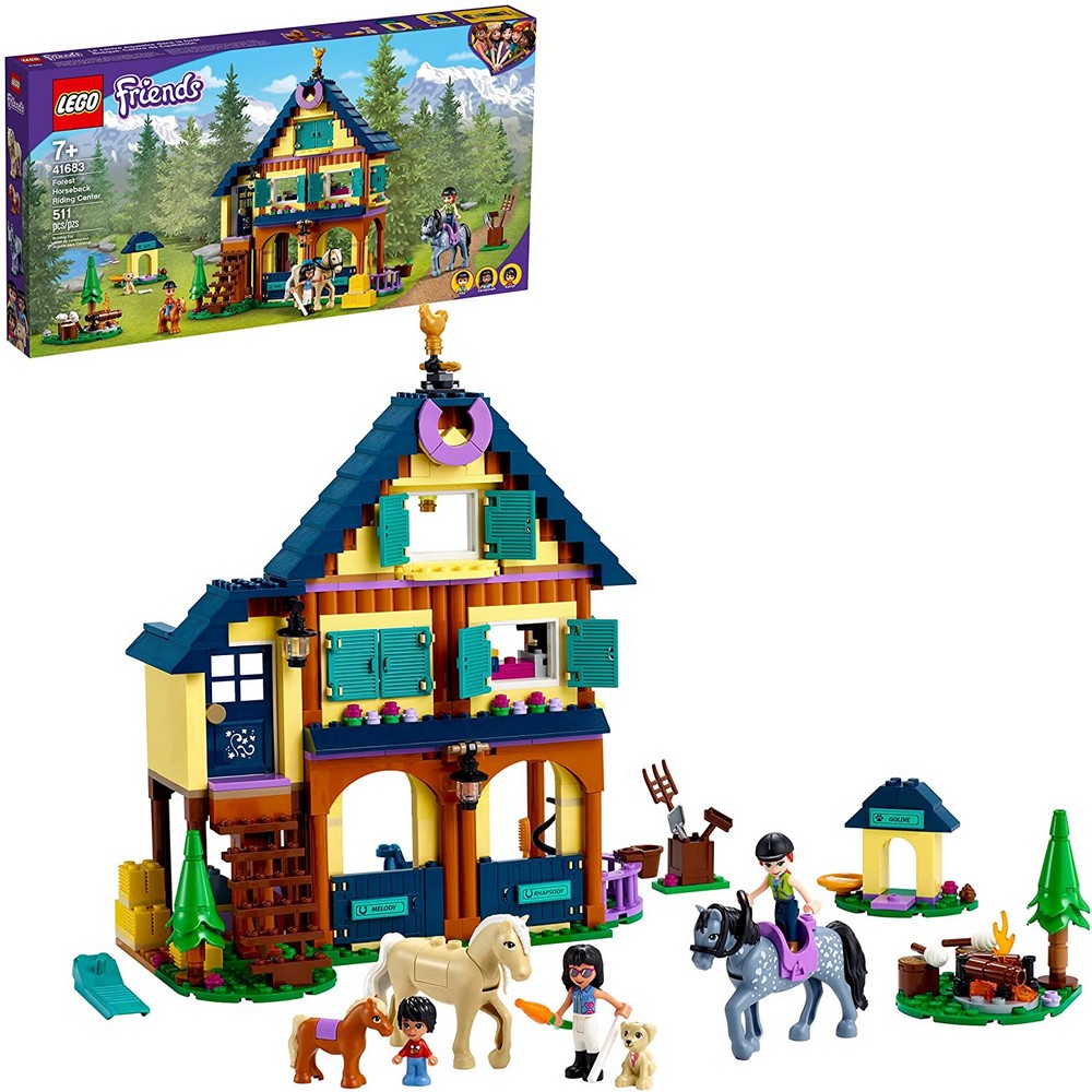 LEGO Friends -  Centrul de calarie din padure 41683, 511 piese